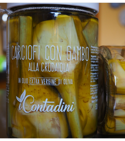 Carciofi in gamba