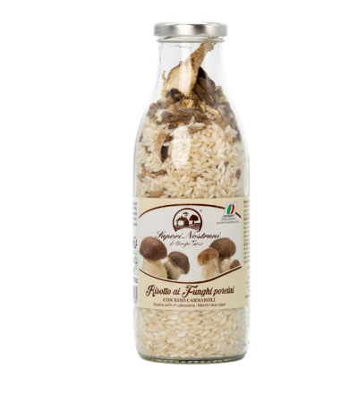 CARNAROLO RICE WITH PORCINI MUSHROOMS