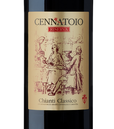 Etichetta Cennatoio oro riserva def